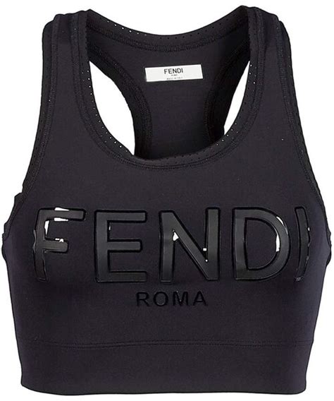 black yellow fendi tank top|genuine fendi tank top.